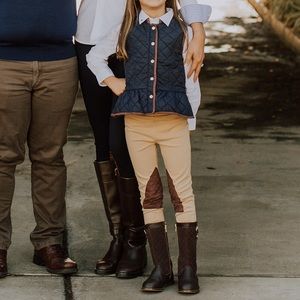 Janie and Jack camel riding pant size 6